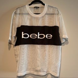 Bebe sport mesh jersey